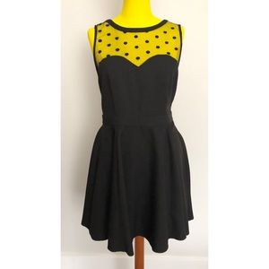 Retro Polka Dot Skater Dress